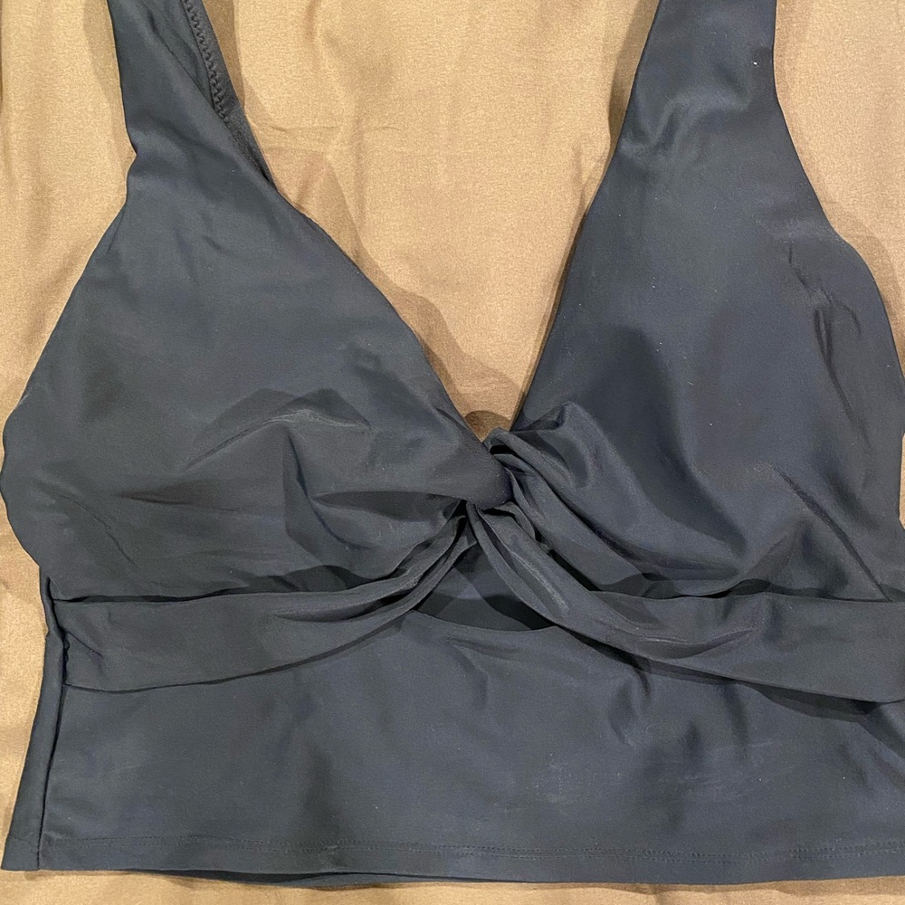 Old Navy V-Neck Cropped Tankini Swim Top